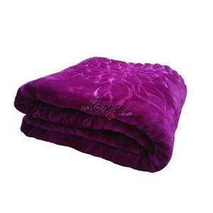 پتو ایرانی گلبافت یک نفره 220 * 160 بنفش - کالا قسط آرام