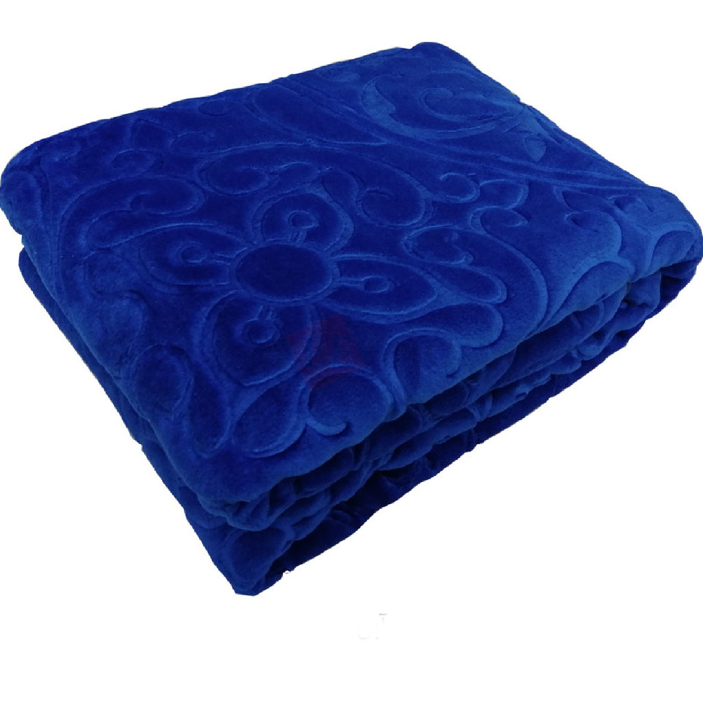 پتو ایرانی گلبافت یک نفره 220 * 160 سرمه ای - کالا قسط آرام