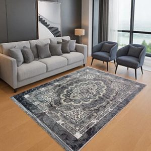 پتو فرش 6 متری مارک ترولاو سنگین گل برجسته - کالا قسط آرام