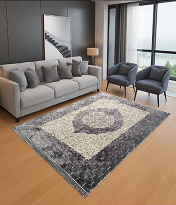 پتو فرش 6 متری مارک ترولاو سنگین گل برجسته - کالا قسط آرام