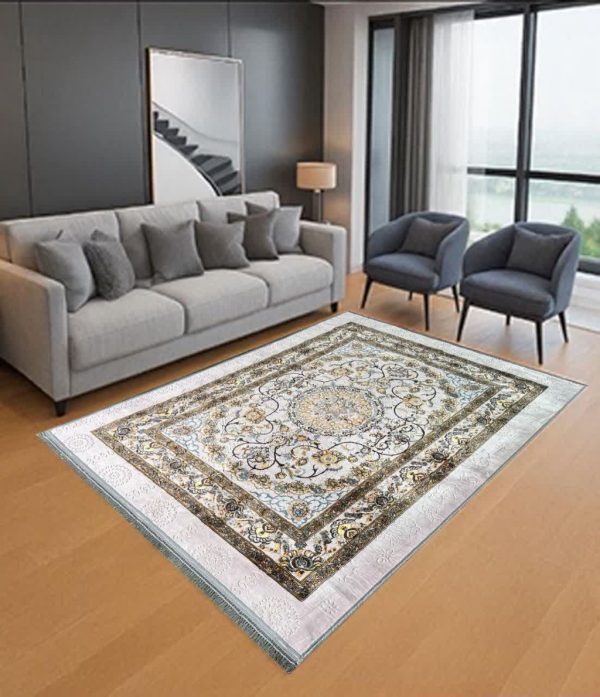 پتو فرش 6 متری مارک ترولاو سنگین گل برجسته - کالا قسط آرام