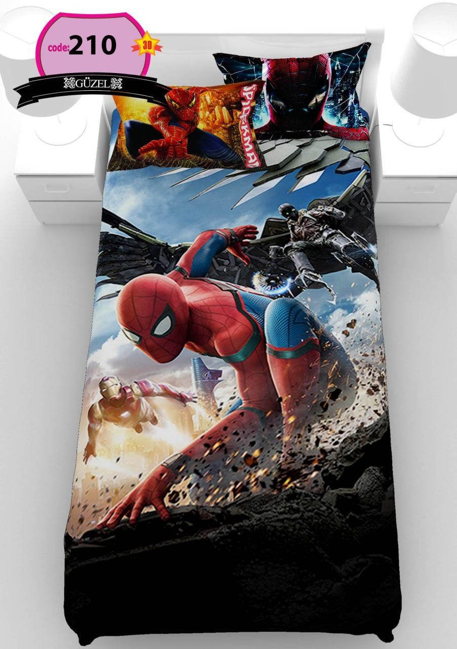 روتختی 3 بعدی یک نفره سایز 90 کاور دار - کالا قسط آرام