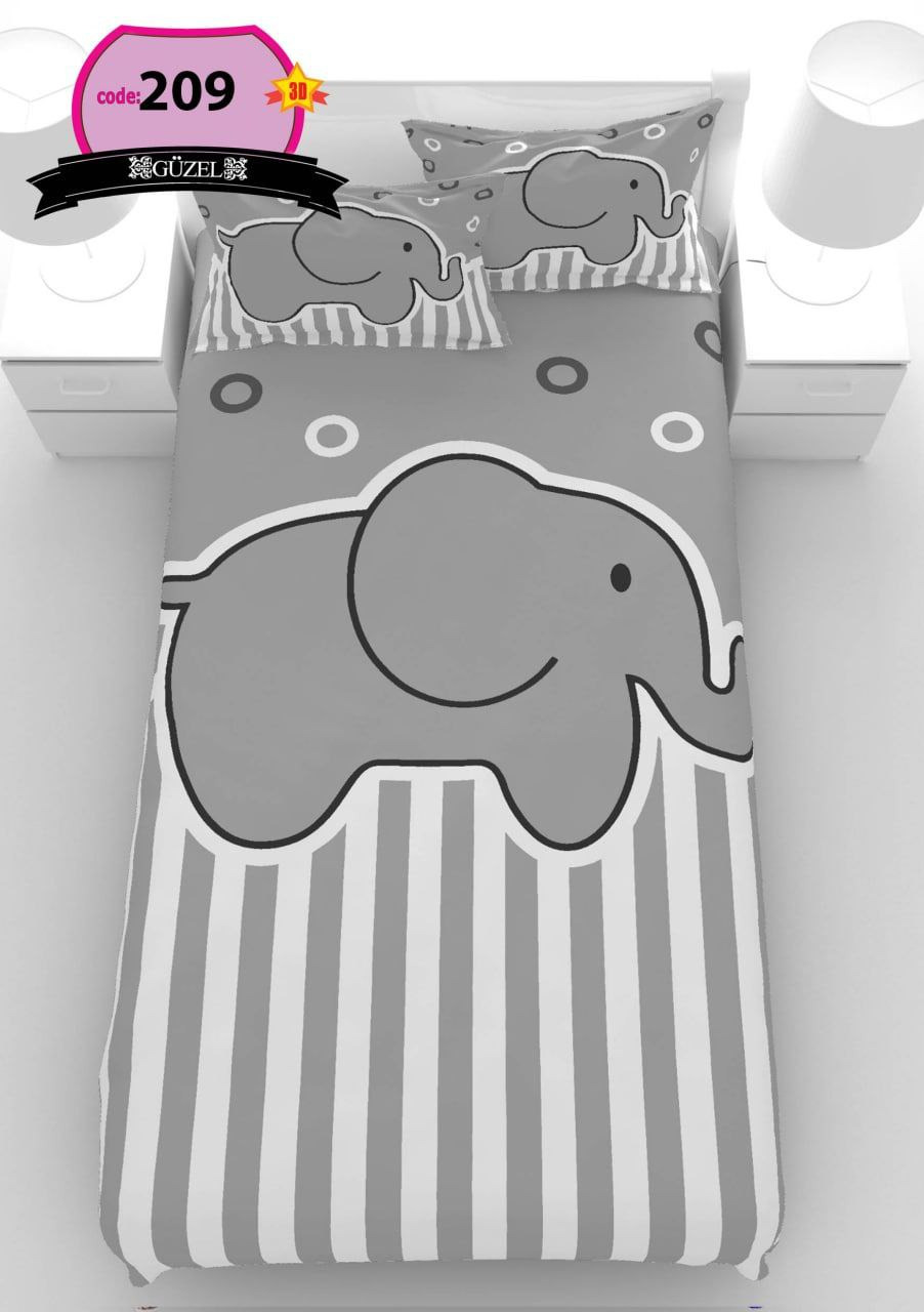 روتختی 3 بعدی یک نفره سایز 90 کاور دار - کالا قسط آرام