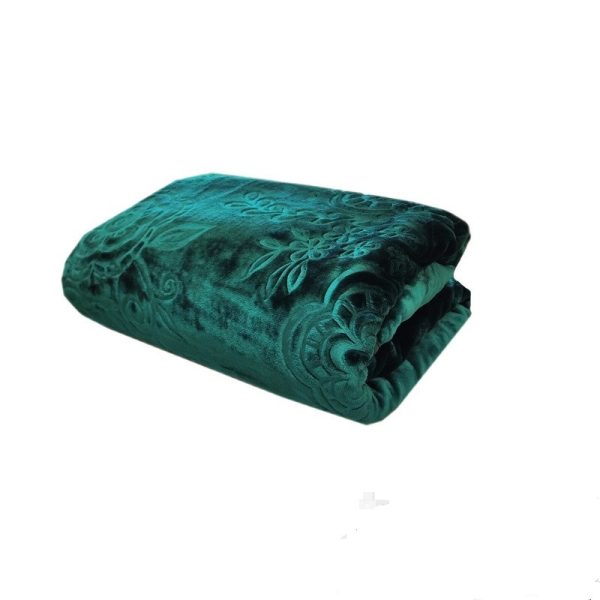 پتو نیکوبافت مدل برلیان یک نفره سایز 220*160 کله غازی - کالا قسط آرام