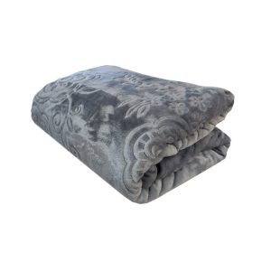 پتو نیکوبافت مدل برلیان یک نفره سایز 220*160 طوسی - کالا قسط آرام