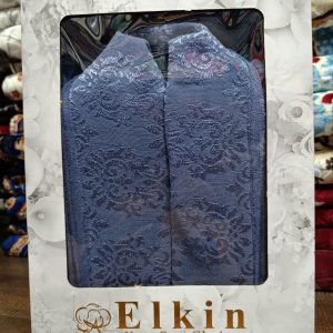 حوله تن پوش الکین سایز 125 طوسی آبی - کالا قسط آرام