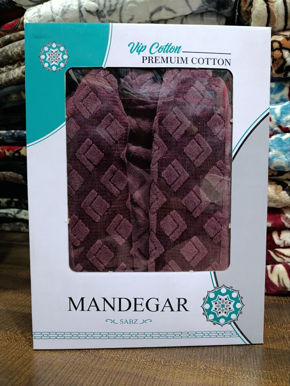 حوله تن پوش ماندگار سایز 125 زرشکی - کالا قسط آرام