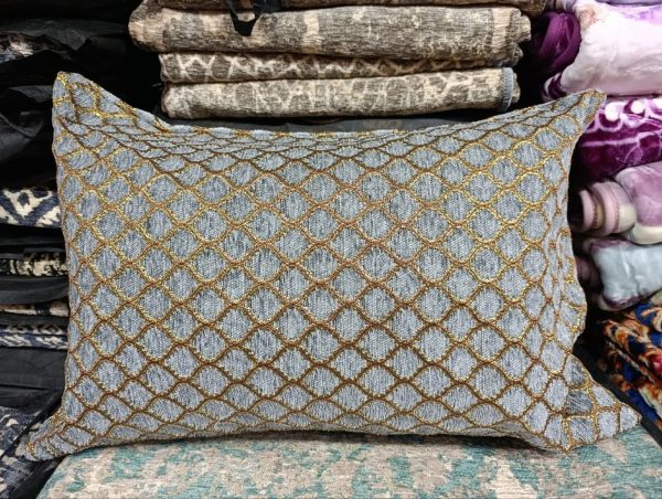 روبالشتی مخمل زرکدار ابعاد 70 * 50 سفارشی دوز - کالا قسط آرام