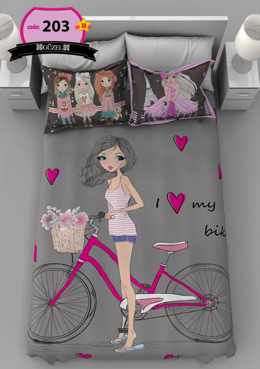 روتختی 3 بعدی یک نفره سایز 90 کاور دار - کالا قسط آرام