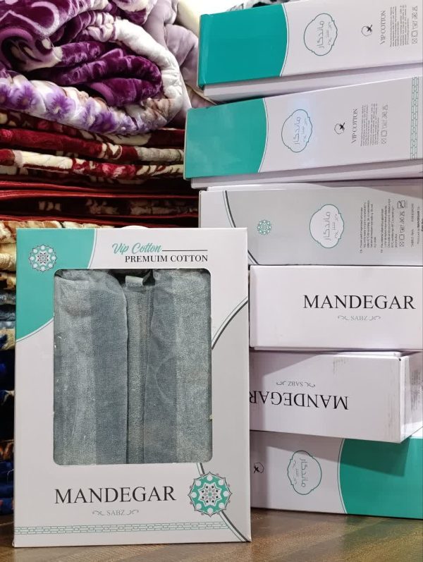 حوله تن پوش ماندگار سایز 125 طوسی روشن، نخ رومی - کالا قسط آرام