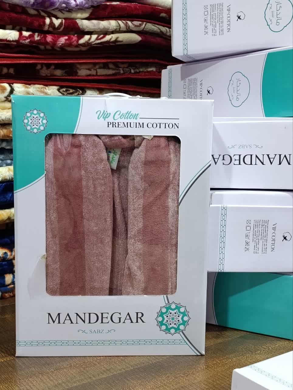 حوله تن پوش ماندگار سایز 125 کالباسی، نخ رومی - کالا قسط آرام