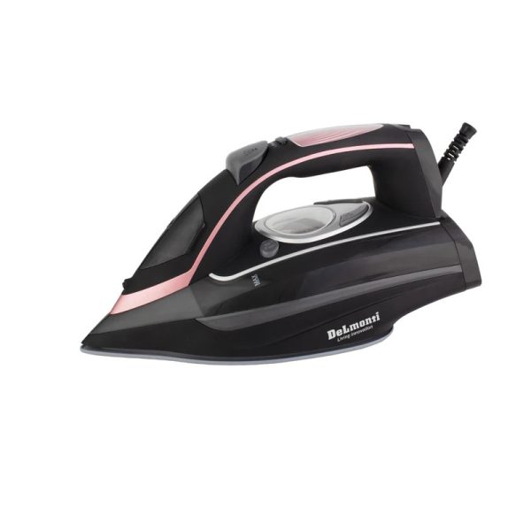 اتو بخار نانو سرامیک دلمونتی 2200 وات مدل DL930 مشکی - کالا قسط آرام