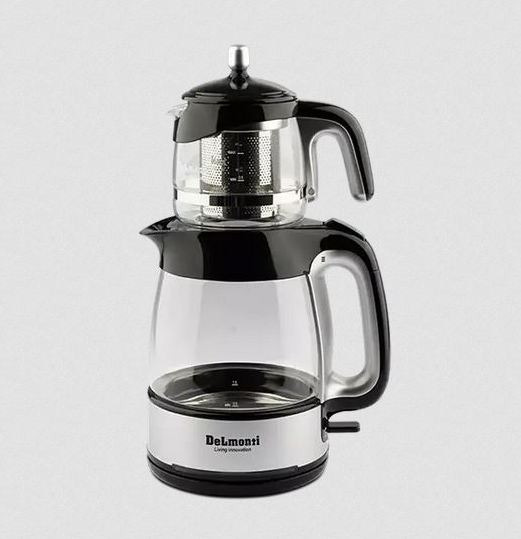 چایساز پیرکس رو هم DL400 برند دلمونتی مشکی - کالا قسط آرام