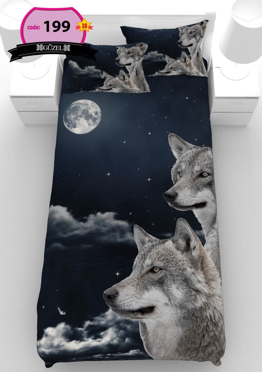 روتختی 3 بعدی یک نفره سایز 90 کاور دار - کالا قسط آرام