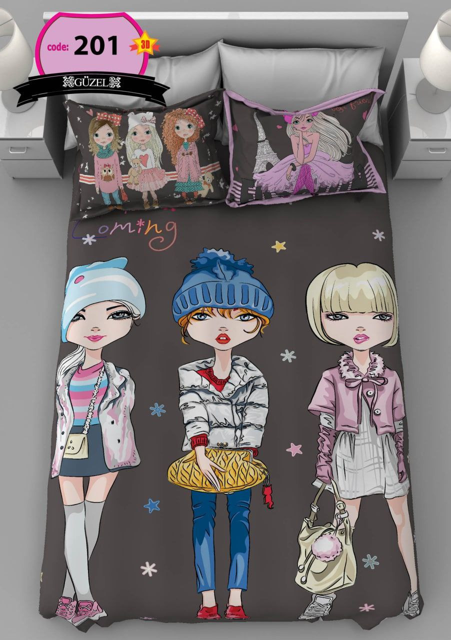 روتختی 3 بعدی یک نفره سایز 90 کاور دار - کالا قسط آرام