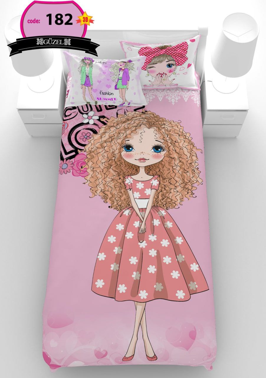 روتختی 3 بعدی یک نفره سایز 90 کاور دار - کالا قسط آرام