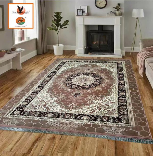 پتو فرش 6 متری سنگین گل برجسته - کالا قسط آرام