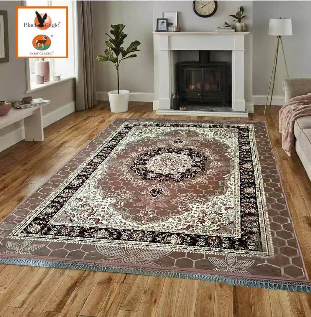 پتو فرش 6 متری سنگین گل برجسته - کالا قسط آرام