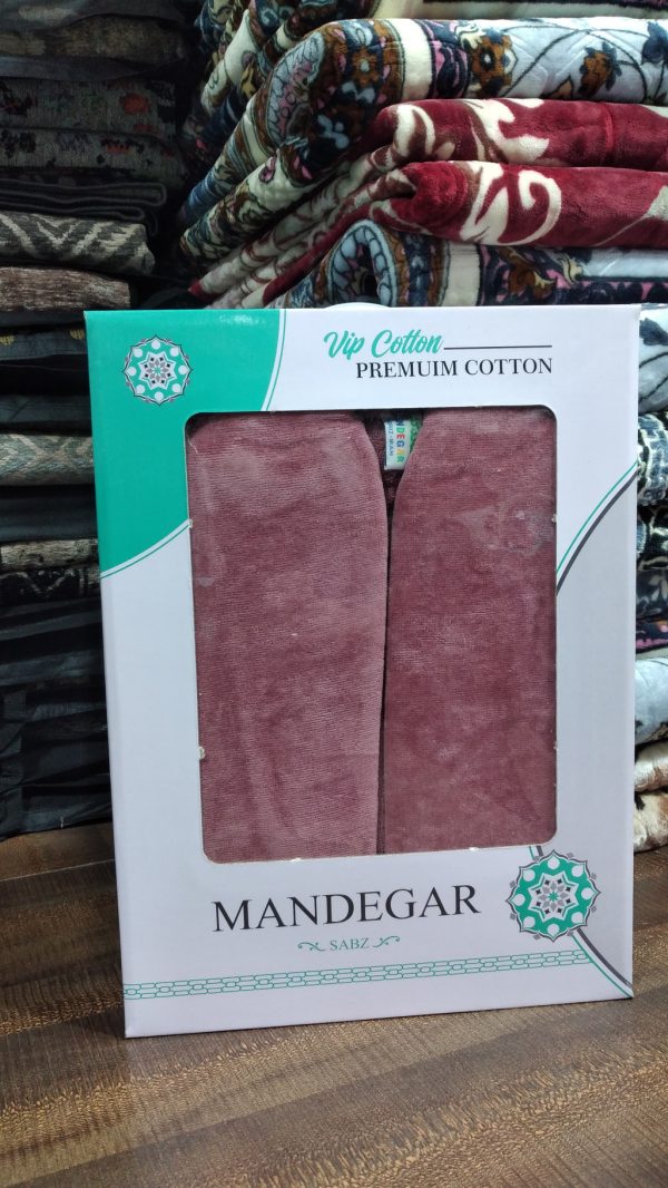 حوله تن پوش ماندگار سایز 135 ( XL ) کالباسی، نخ رومی - کالا قسط آرام