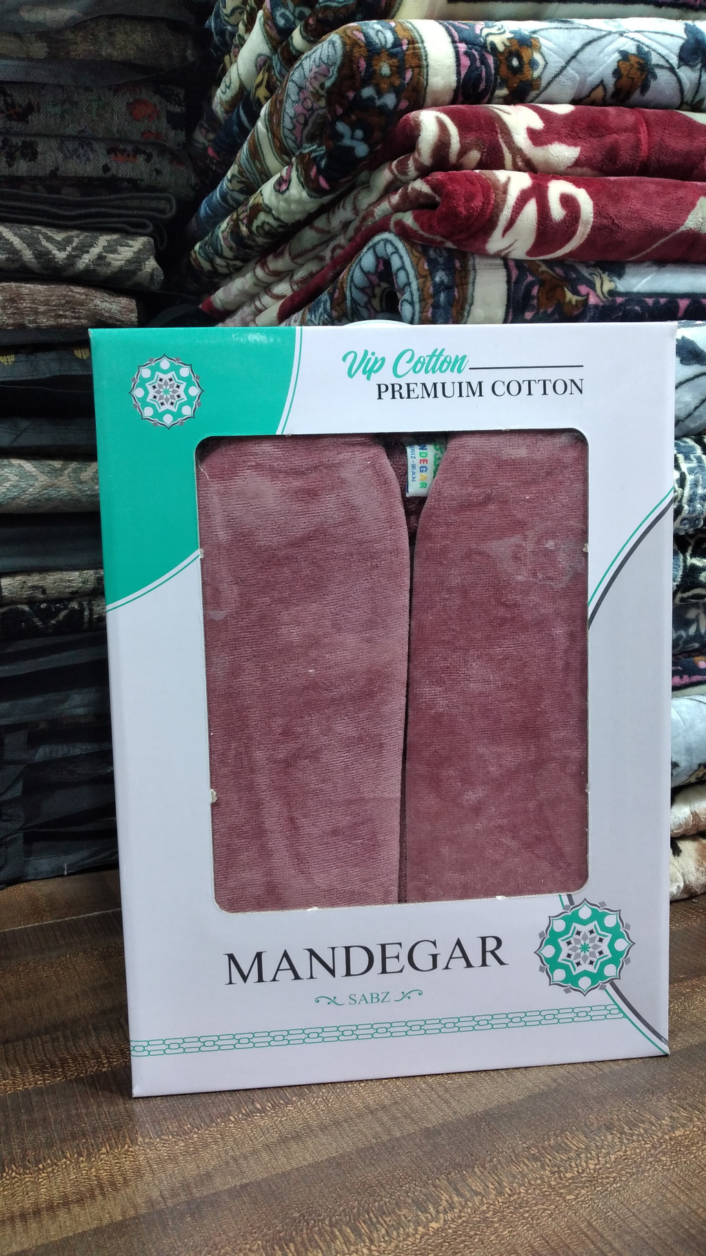 حوله تن پوش ماندگار سایز 135 ( XL ) کالباسی، نخ رومی - کالا قسط آرام