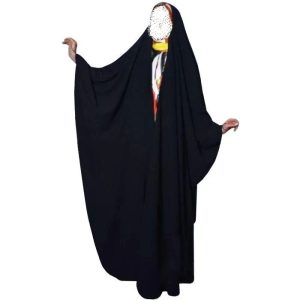 چادر مشکی مدل جده اصیل پارچه حریر اسود - کالا قسط آرام