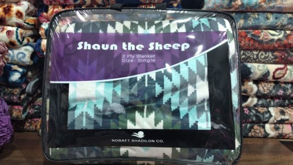 پتو shun the sheep (ببعی) شادیلون یک نفره - کالا قسط آرام