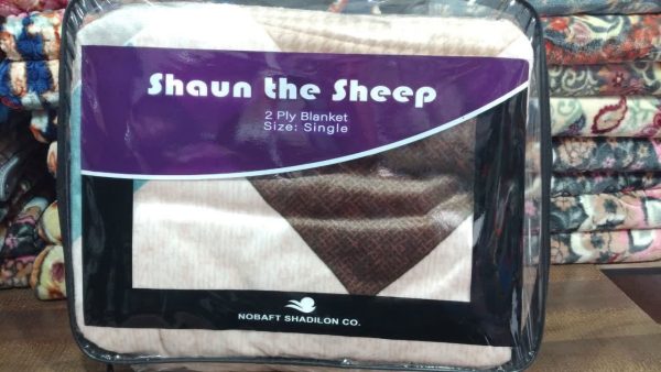 پتو shun the sheep (ببعی) شادیلون یک نفره - کالا قسط آرام