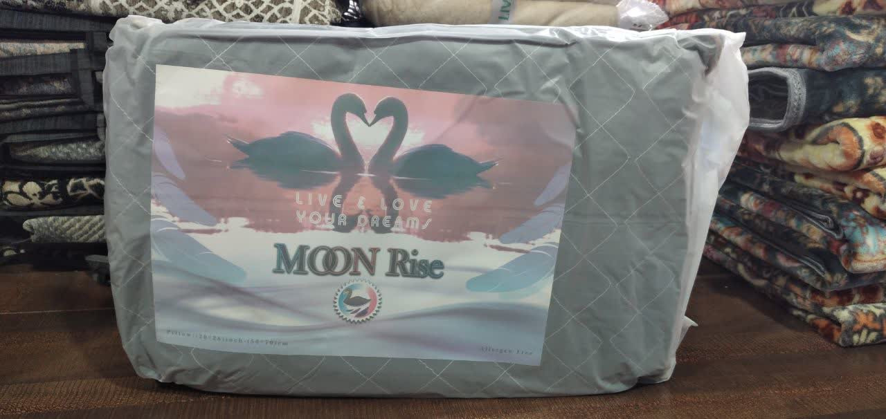 بالشت الیاف میکروژل وکیوم  زیپ دار 70 * 50 - کالا قسط آرام